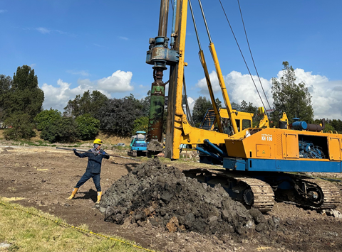Excavación pilotes