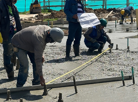 Verificación ejes pernos de columnas
