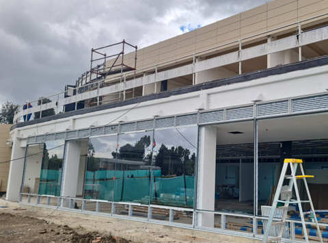 Avance fachada sur